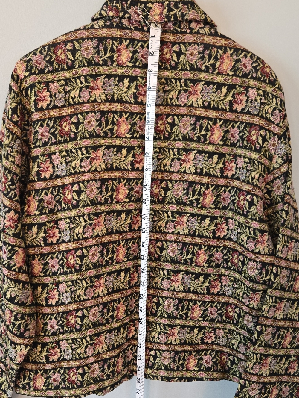 Vintage Floral Tapestry Full-zip Jacket - Picture 5 of 7